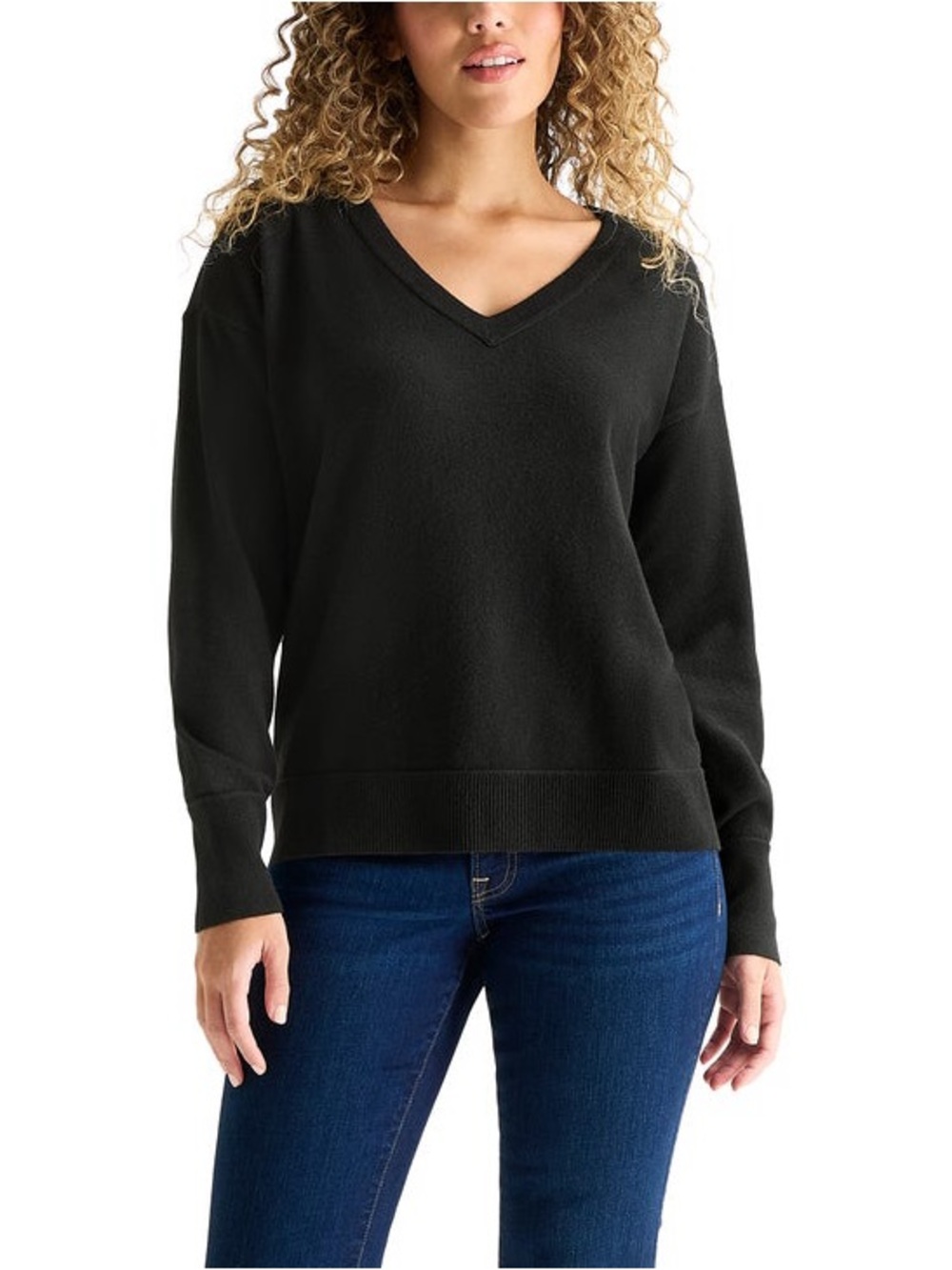 Lucky Brand Women's V-Neck Sweater